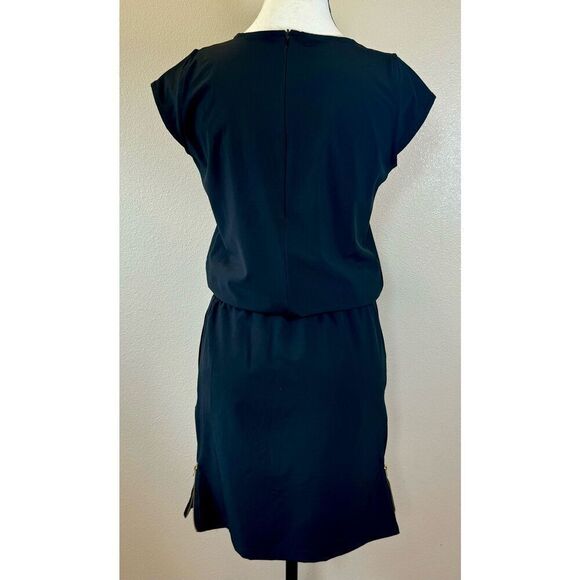 NWOT Albion Fit Going Places Black Cap Sleeve Dress XXS - Picture 6 of 11